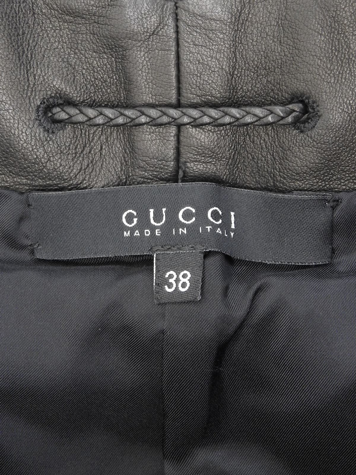 レザーロープベルトスカート ブラック