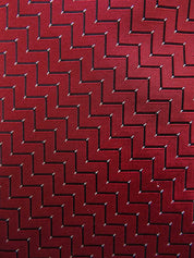 デザインパターンネクタイ ボルドー