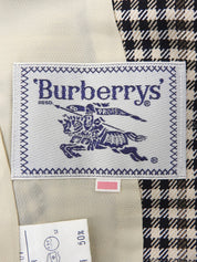 チェックパターンセットアップ ベージュ/ブラック