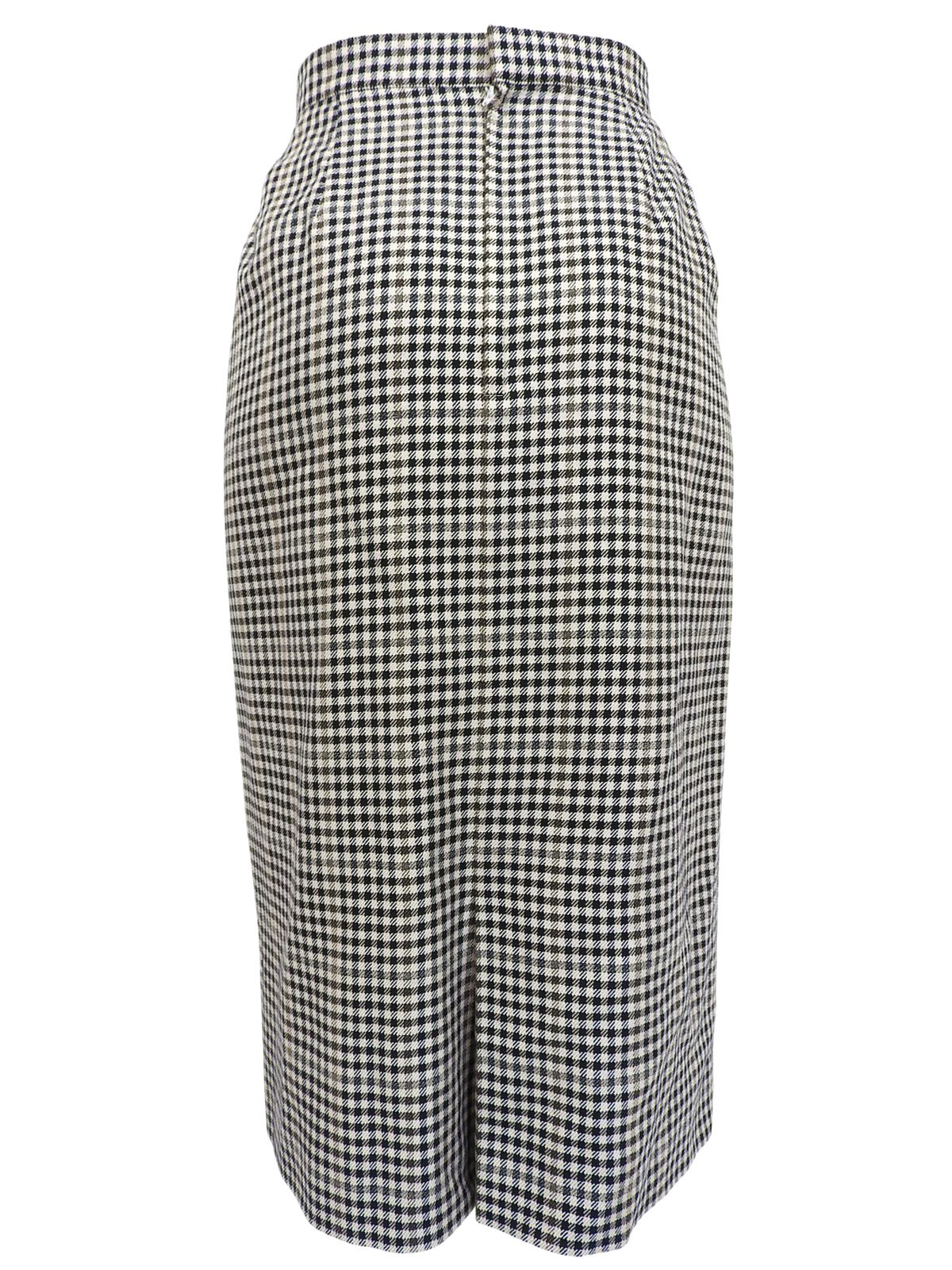 チェックパターンセットアップ ベージュ/ブラック