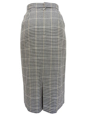 チェックパターンセットアップ ベージュ/ブラック