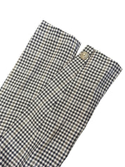 チェックパターンセットアップ ベージュ/ブラック