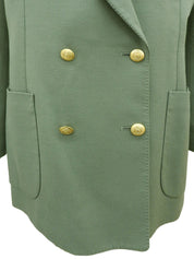 ロゴエンブレムワッペンジャケット ダスティグリーン