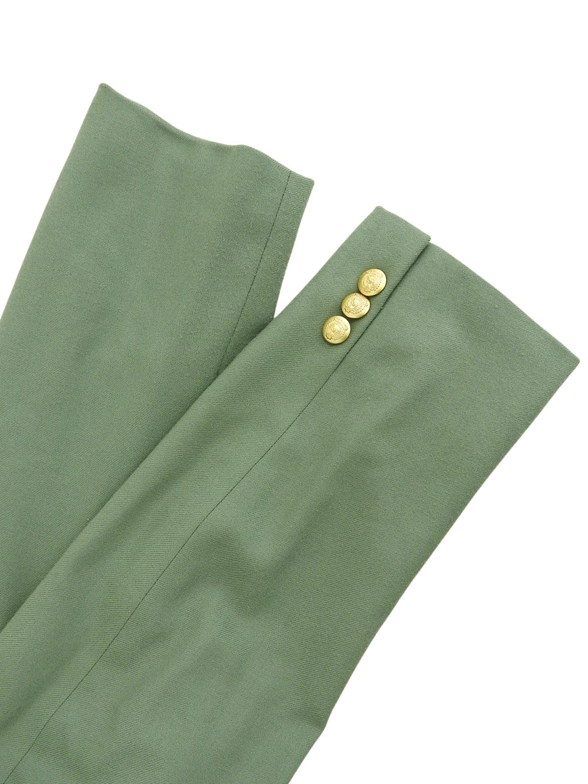 ロゴエンブレムワッペンジャケット ダスティグリーン