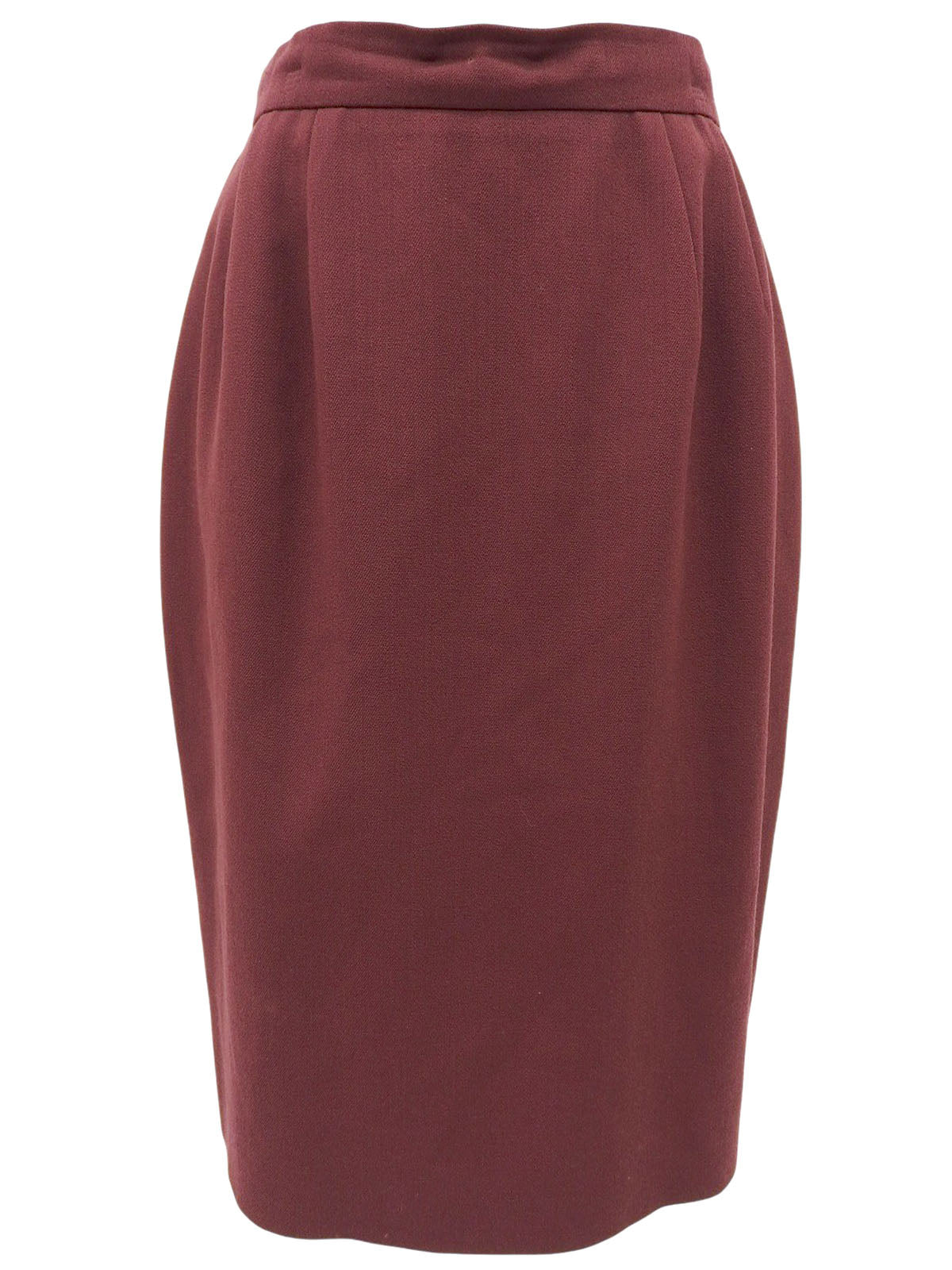 ウールベロアコンビセットアップ ボルドー/ブラウン