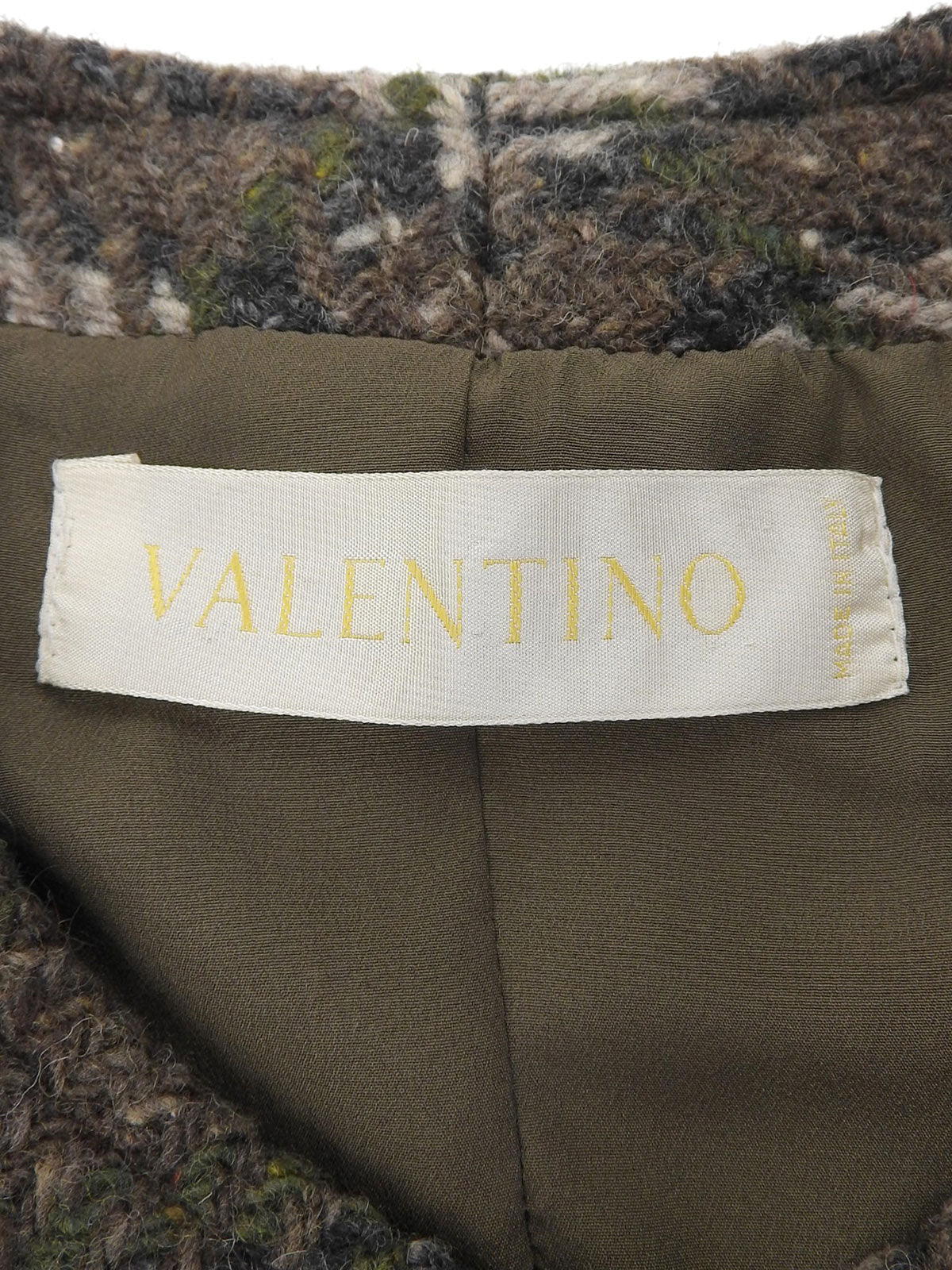 チェックパターンウエストベルトセットアップ ボルドー/カーキ/マルチ