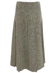 Fur Tweed Set-Up in Gray/Multi