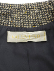 ファーツイードセットアップ グレー/マルチ