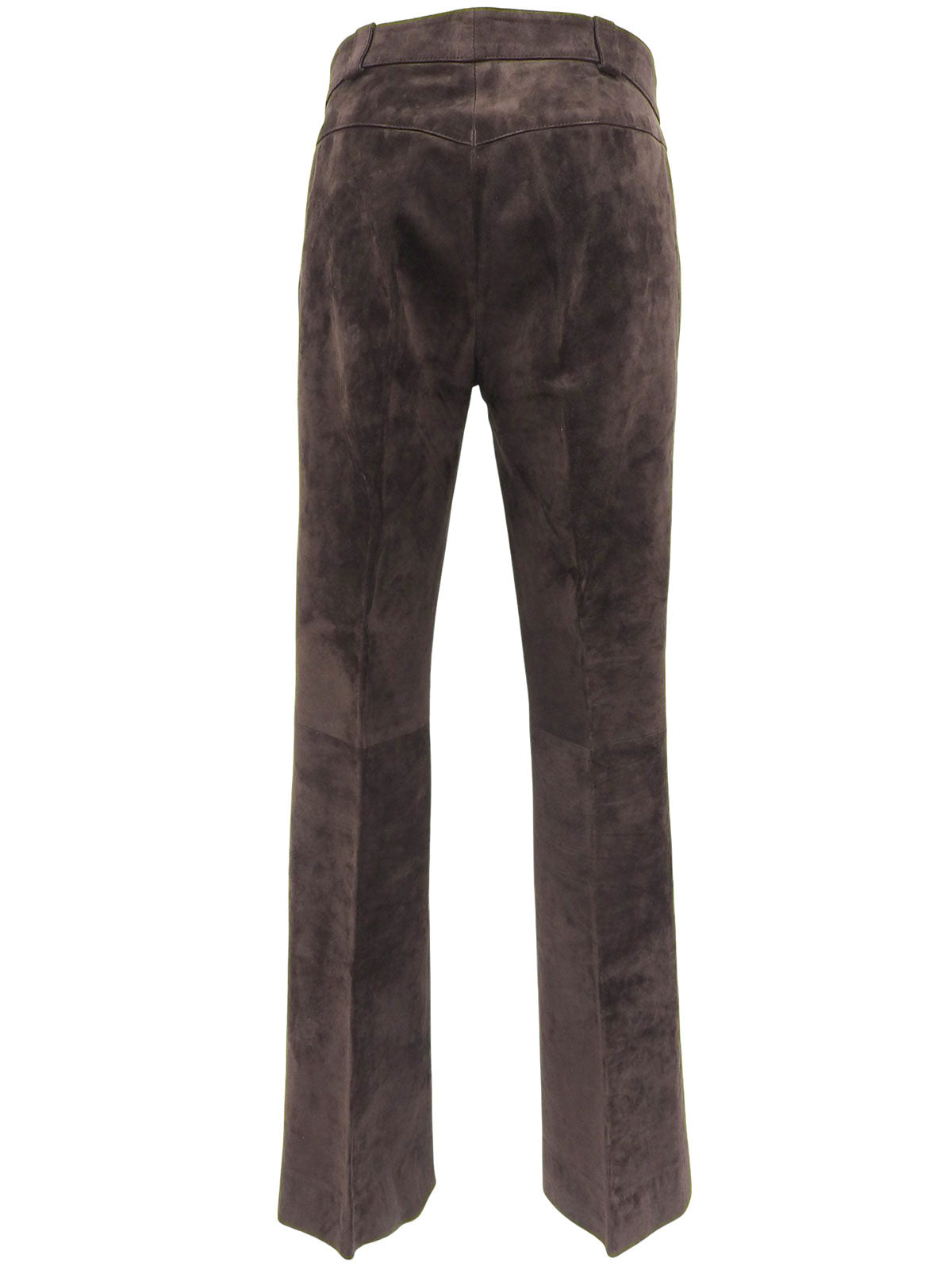 スエードセットアップ　ダークブラウン