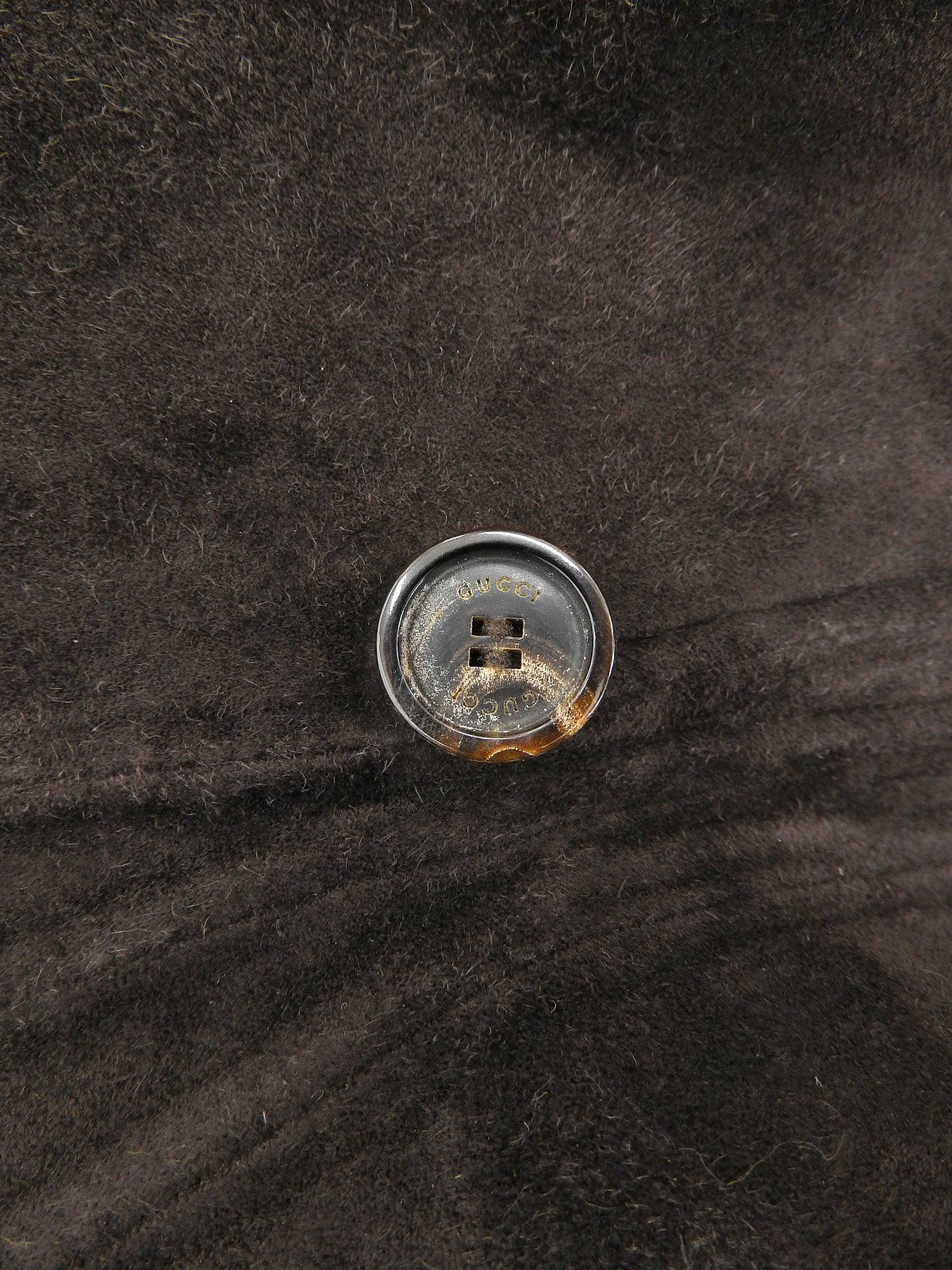 スエードセットアップ　ダークブラウン