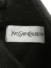 コインモチーフノースリーブトップス ブラック