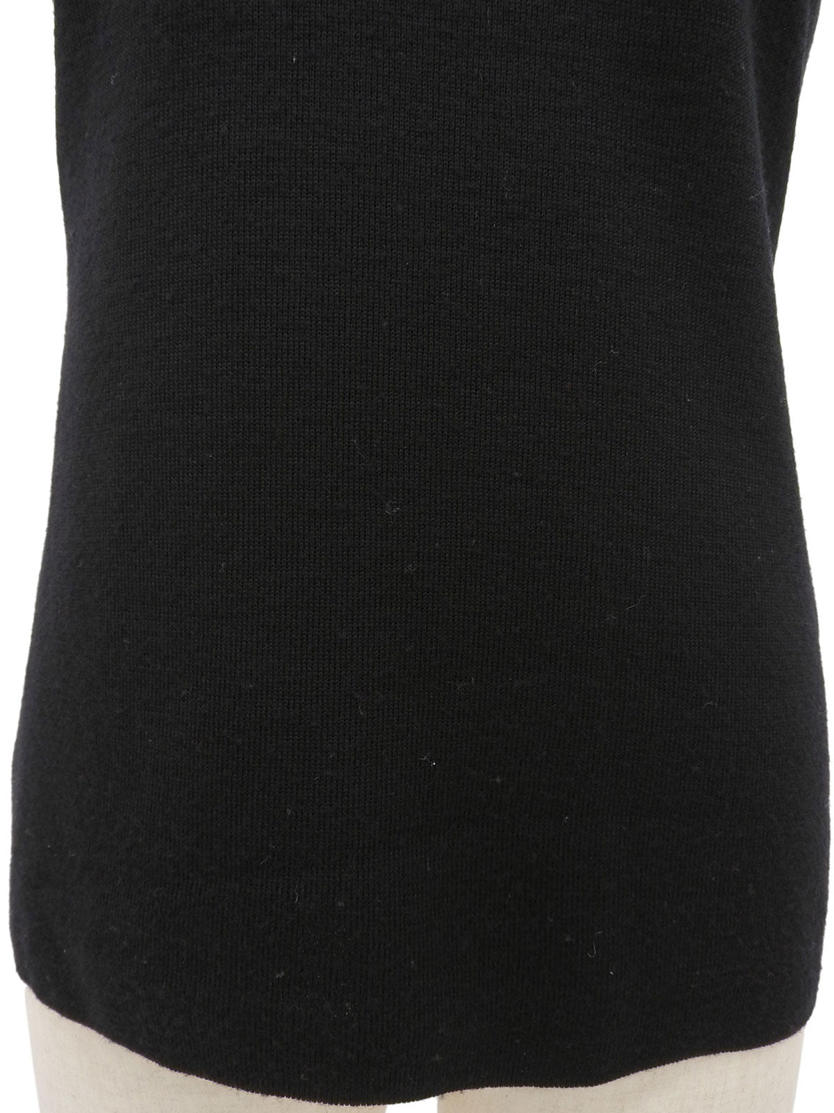 コインモチーフノースリーブトップス ブラック