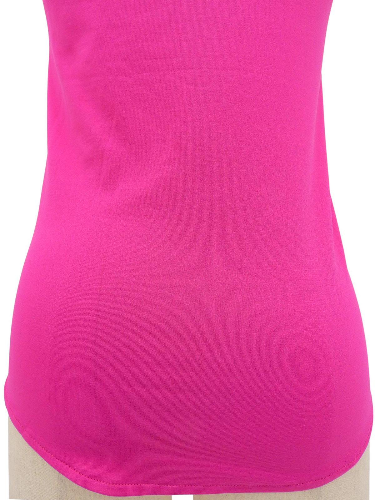 Heart logo embroidered French sleeve top in pink