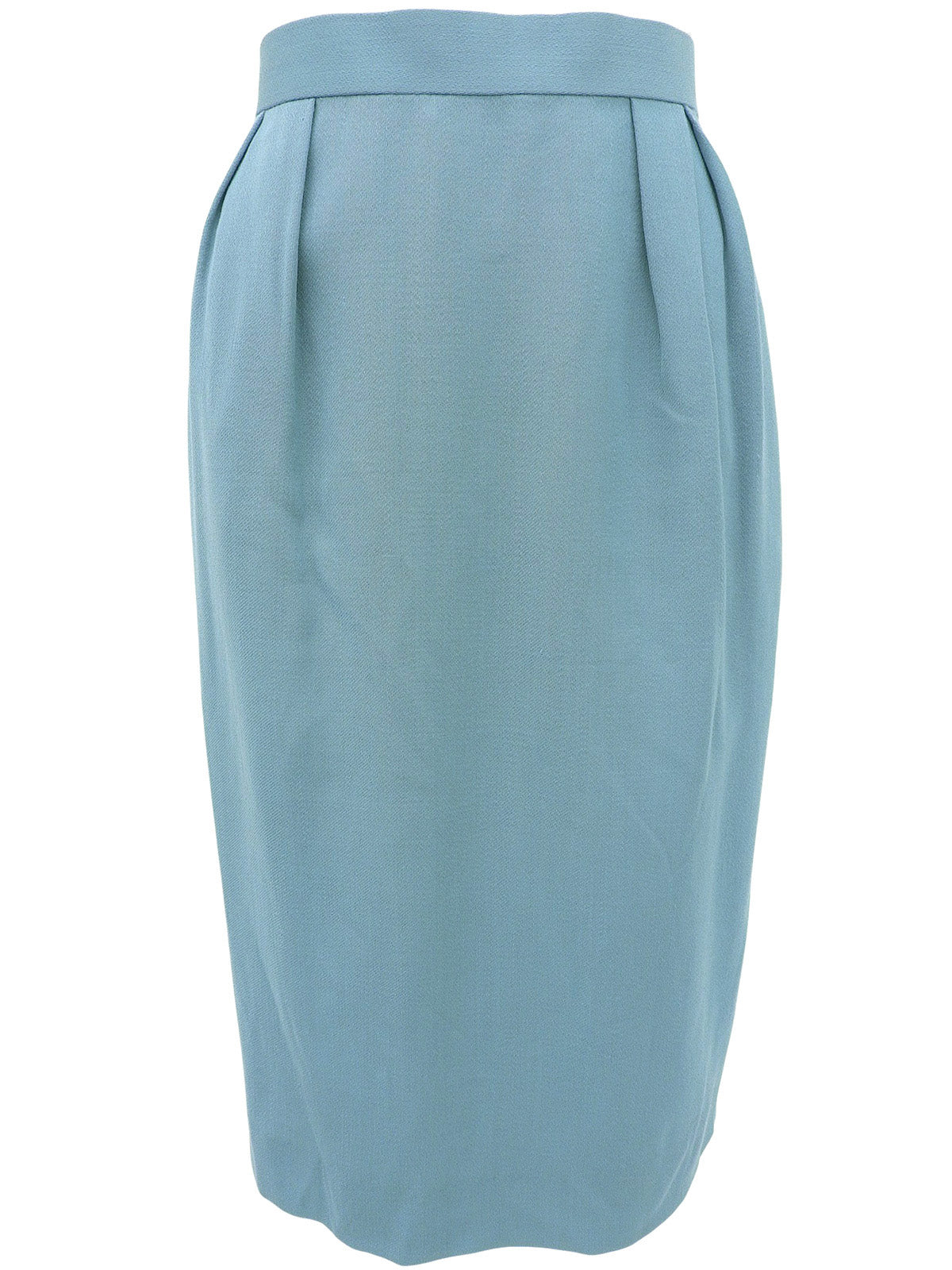 ストライプパターンロゴエンブレム刺繍セットアップ ターコイズブルー