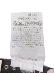 マカダム刺繍半袖Tシャツ ベビーピンク/ホワイト