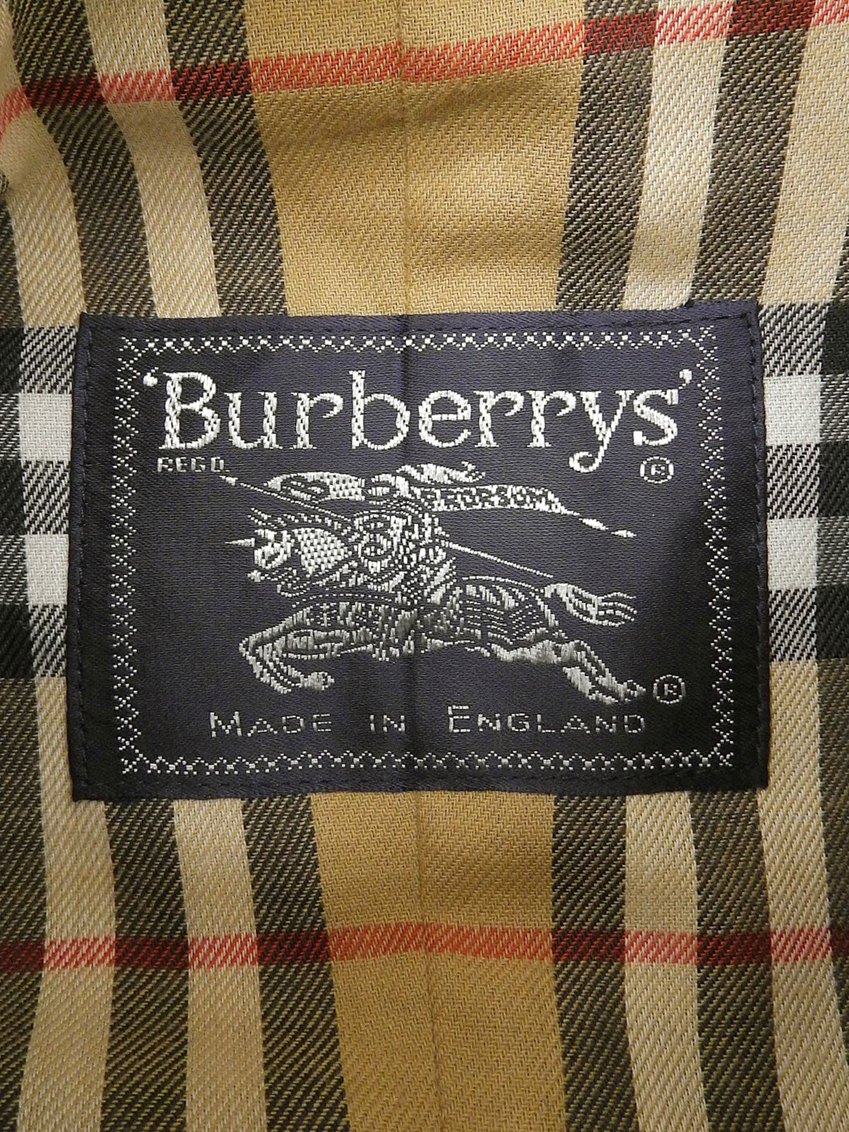 Nova Check Lining Trench Coat in Beige