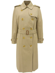 Nova Check Lining Trench Coat in Beige