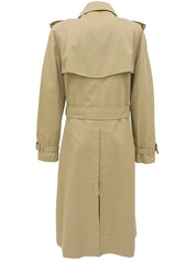 Nova Check Lining Trench Coat in Beige