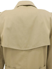 Nova Check Lining Trench Coat in Beige