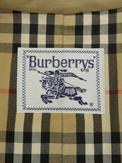 ノバチェックライニングトレンチコート ベージュ