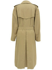 ノバチェックライニングトレンチコート ベージュ