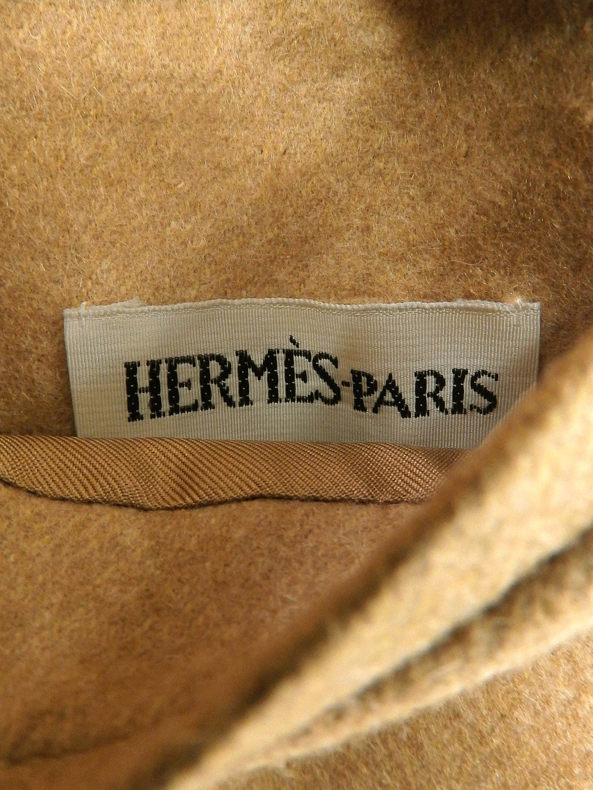 マルタン・マルジェラ期 カシミアレザートグルコート ベージュ