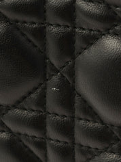 レディディオールカナージュステッチ2wayバッグM ブラック