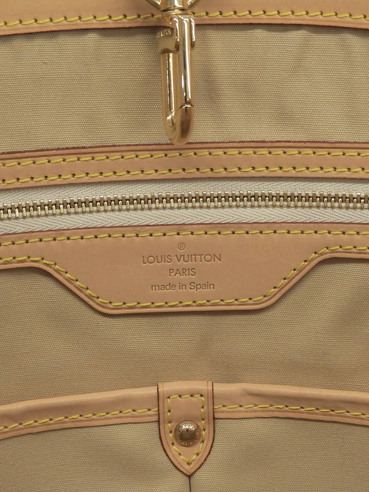 2006年製 キャンバスダミエポンブロンPM アズール