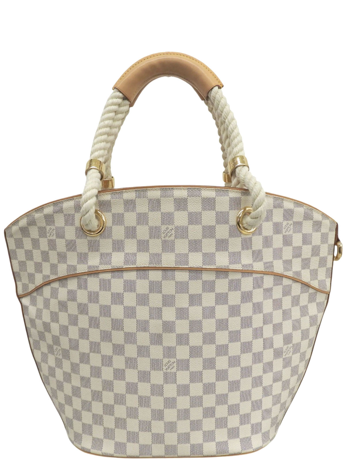 2006年製 キャンバスダミエポンブロンPM アズール