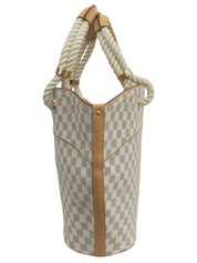 2006年製 キャンバスダミエポンブロンPM アズール