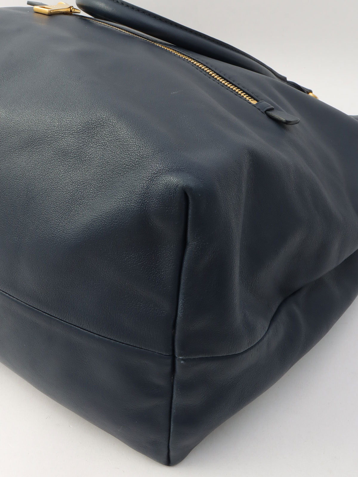 Logo Plate 2-Way Tote Bag, Black