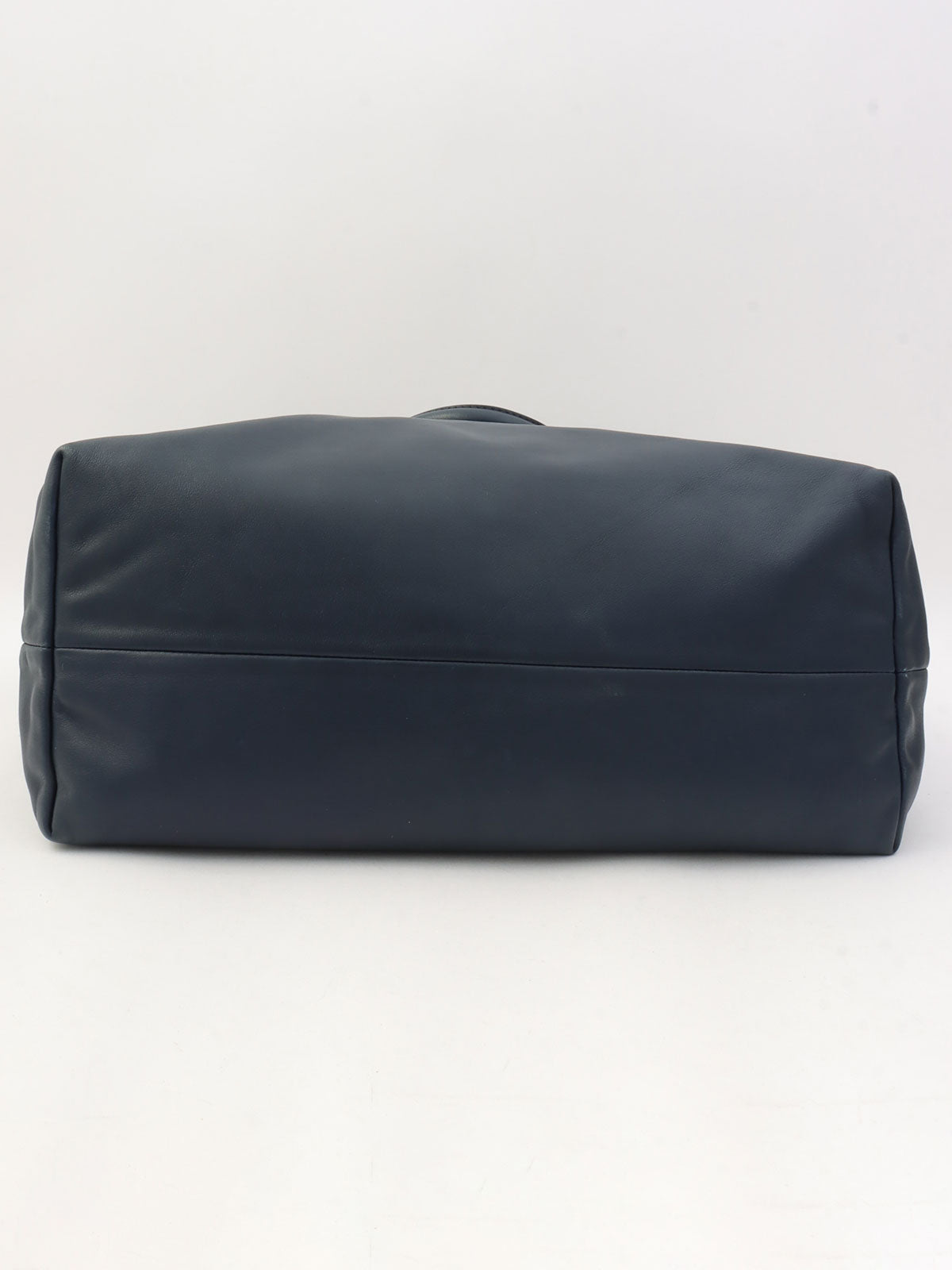 Logo Plate 2-Way Tote Bag, Black