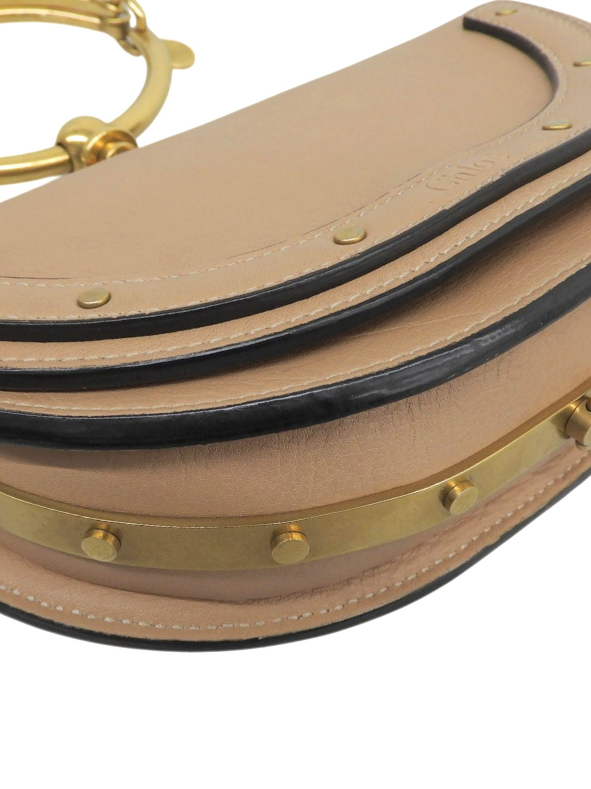 Nile 2-Way Handbag - Beige