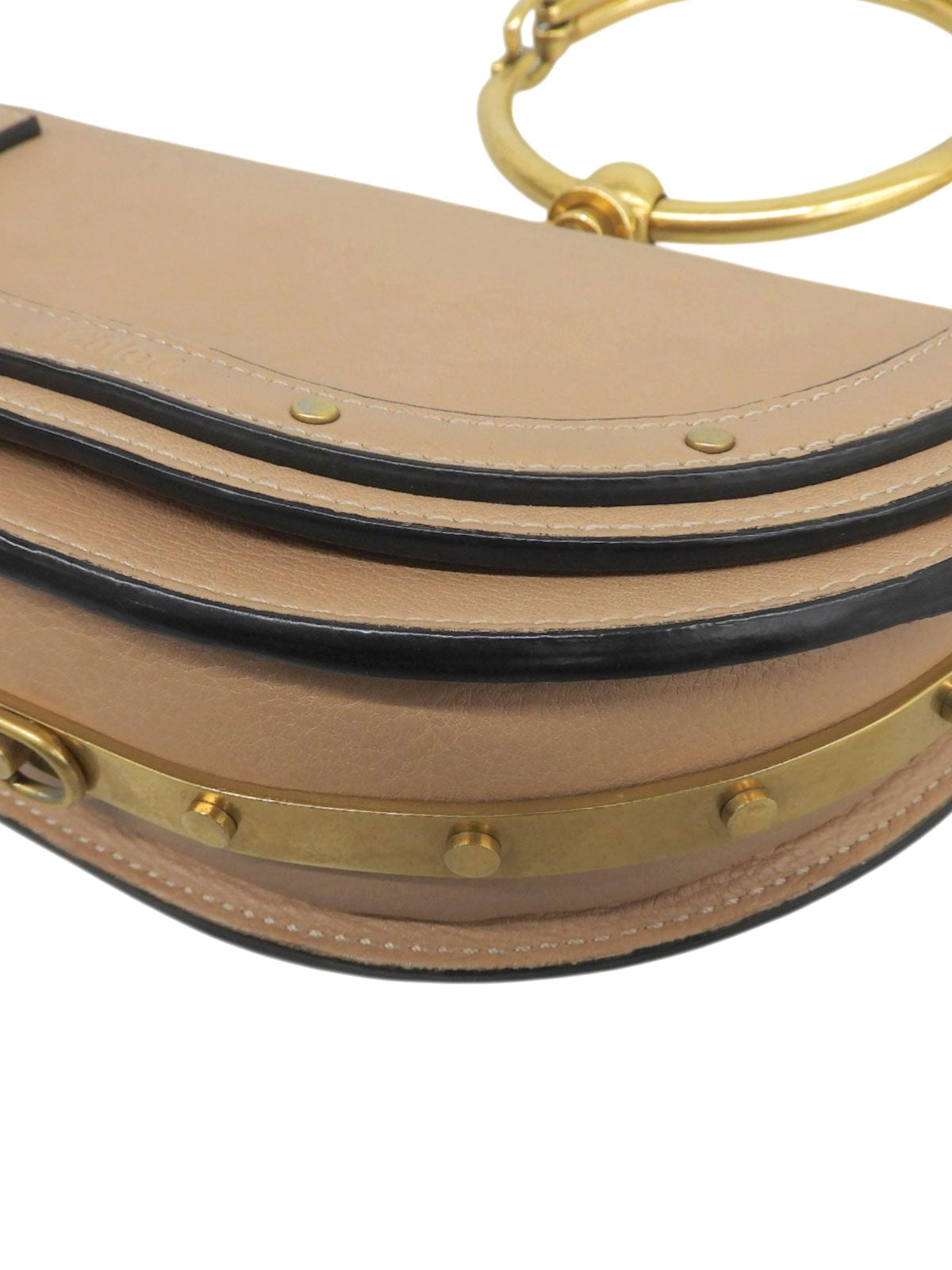 Nile 2-Way Handbag - Beige