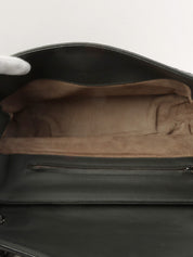 炭灰色编织肩包