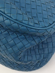 イントレチャートハンドバッグ ブルー