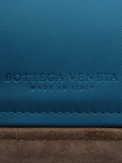 イントレチャートショルダーバッグ ブルー