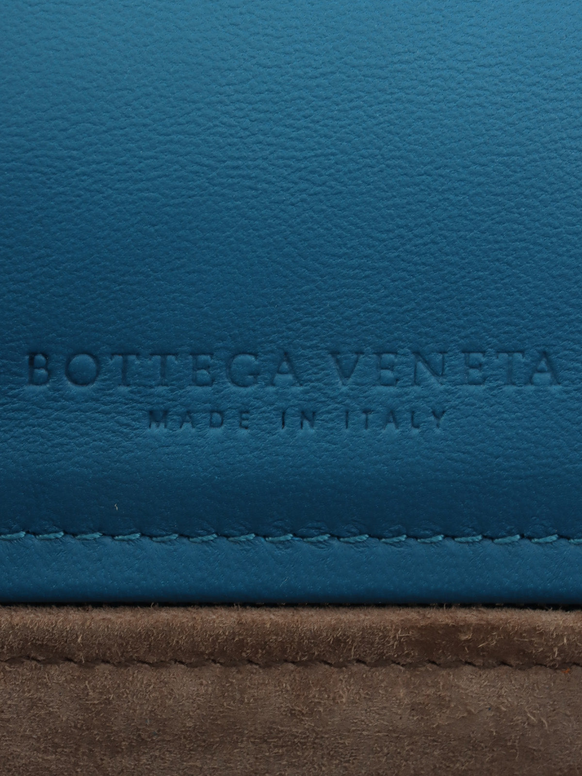 イントレチャートショルダーバッグ ブルー