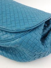 イントレチャートショルダーバッグ ブルー