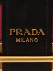 Cahier Shoulder Bag Pink/Black