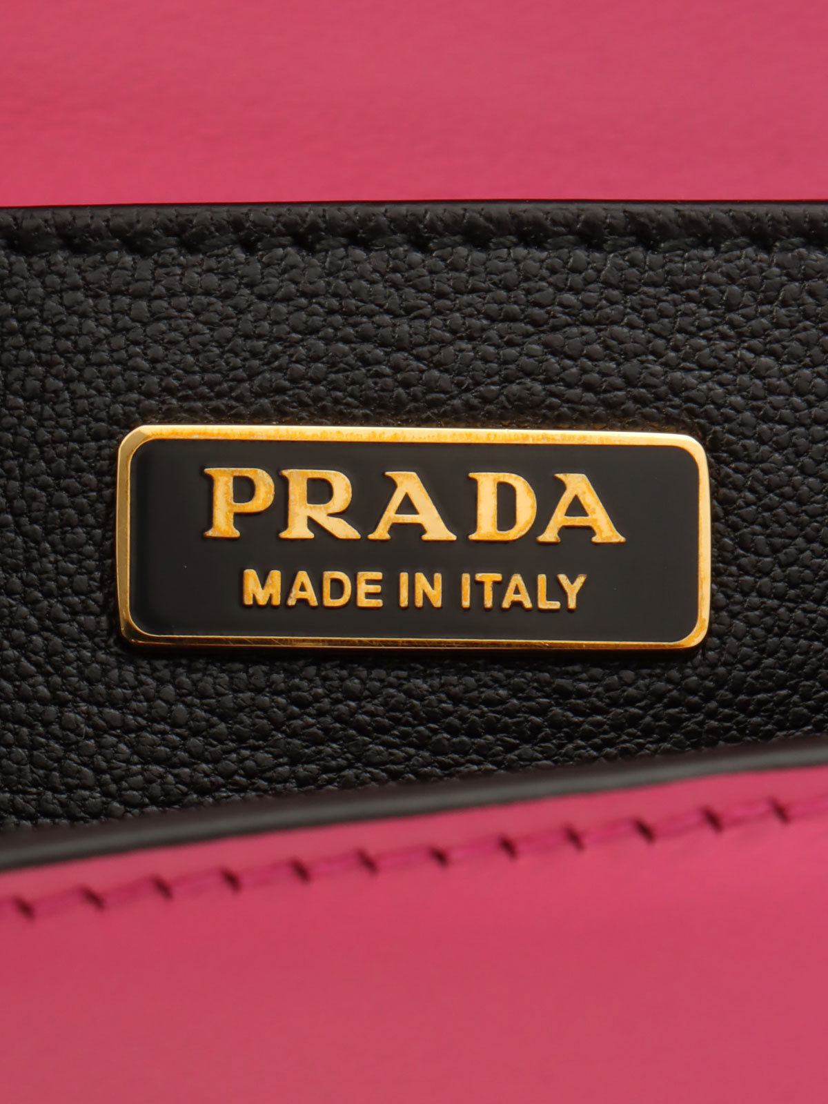 Cahier Shoulder Bag Pink/Black