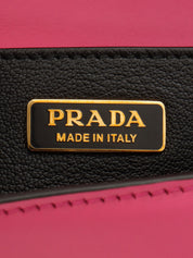 Cahier Shoulder Bag Pink/Black