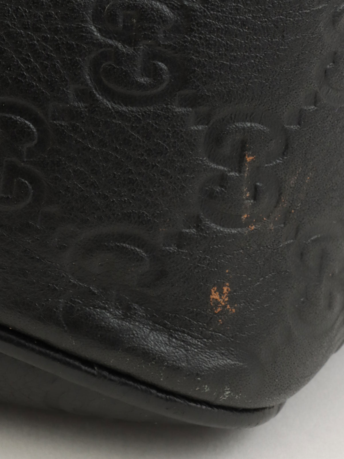 GG Pattern One Shoulder Bag Black