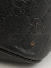 GG Pattern One Shoulder Bag Black