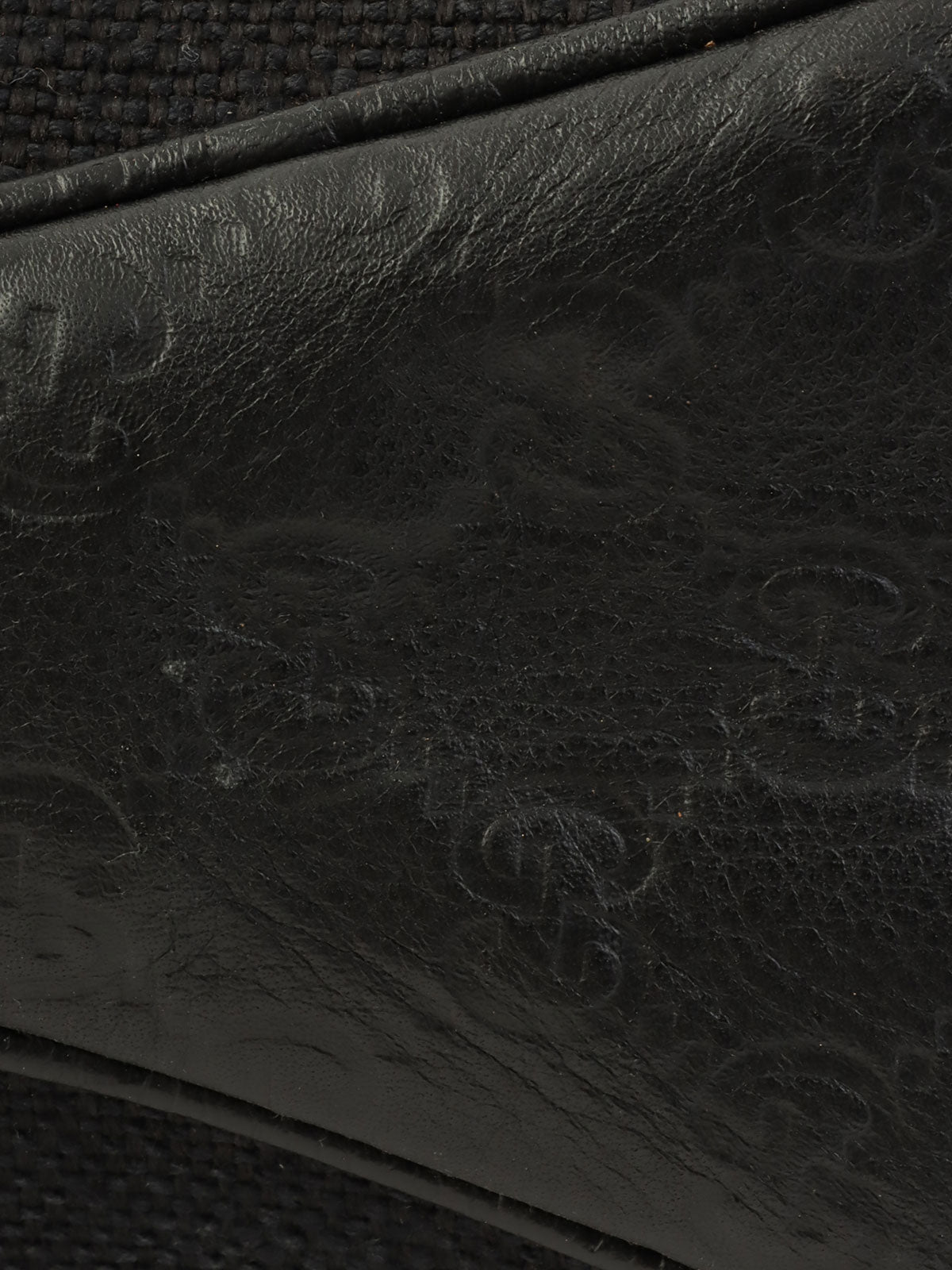 GG Pattern One Shoulder Bag Black