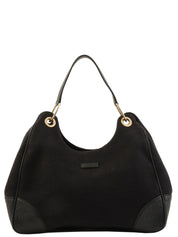 GG Pattern One Shoulder Bag Black