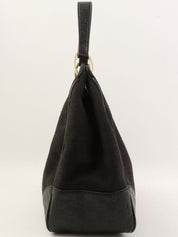 GG Pattern One Shoulder Bag Black