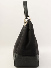 GG Pattern One Shoulder Bag Black