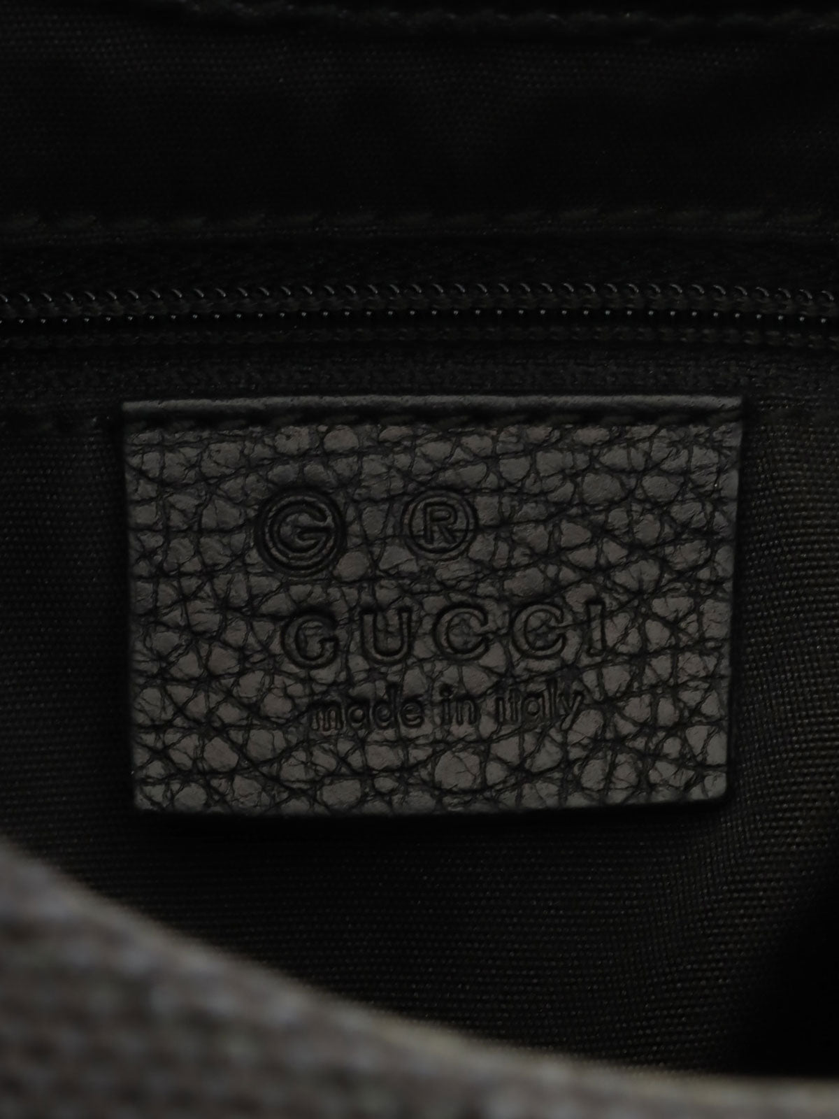 GG Pattern One Shoulder Bag Black