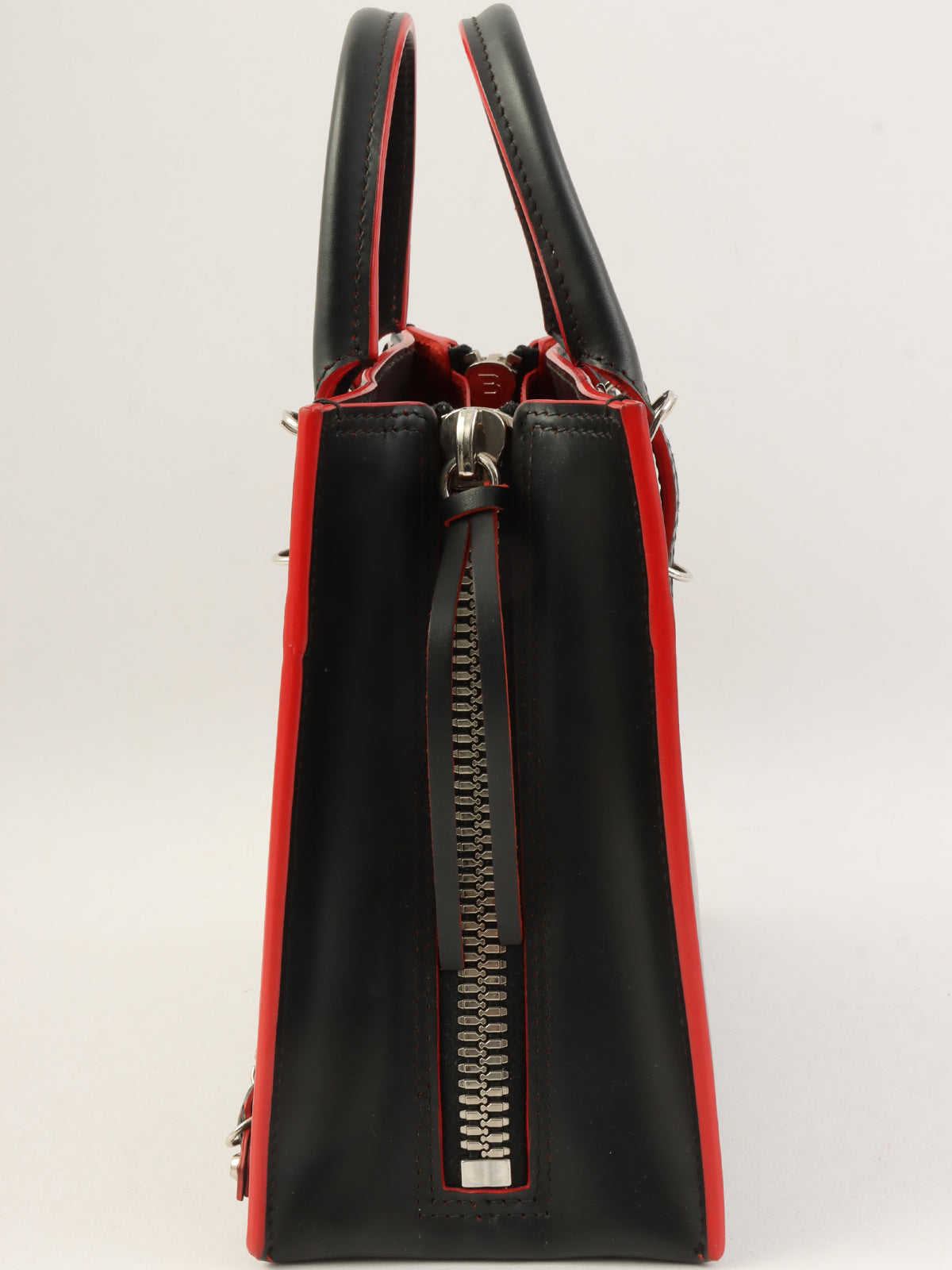 纸质迷你两用袋 黑/红色